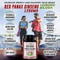 Korean Red Panax Ginseng 1200mg + Ginkgo Biloba - Extra Strength Root Extract Powder Supplement w/Hi