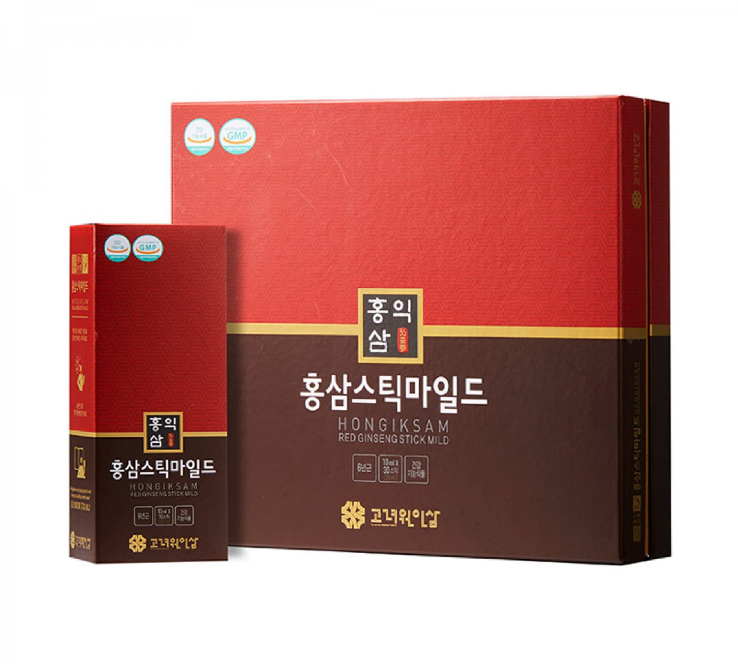 HONGIKSAM 6 Years Red Ginseng Korean Ginseng Stick 10ml x 30 Sticks