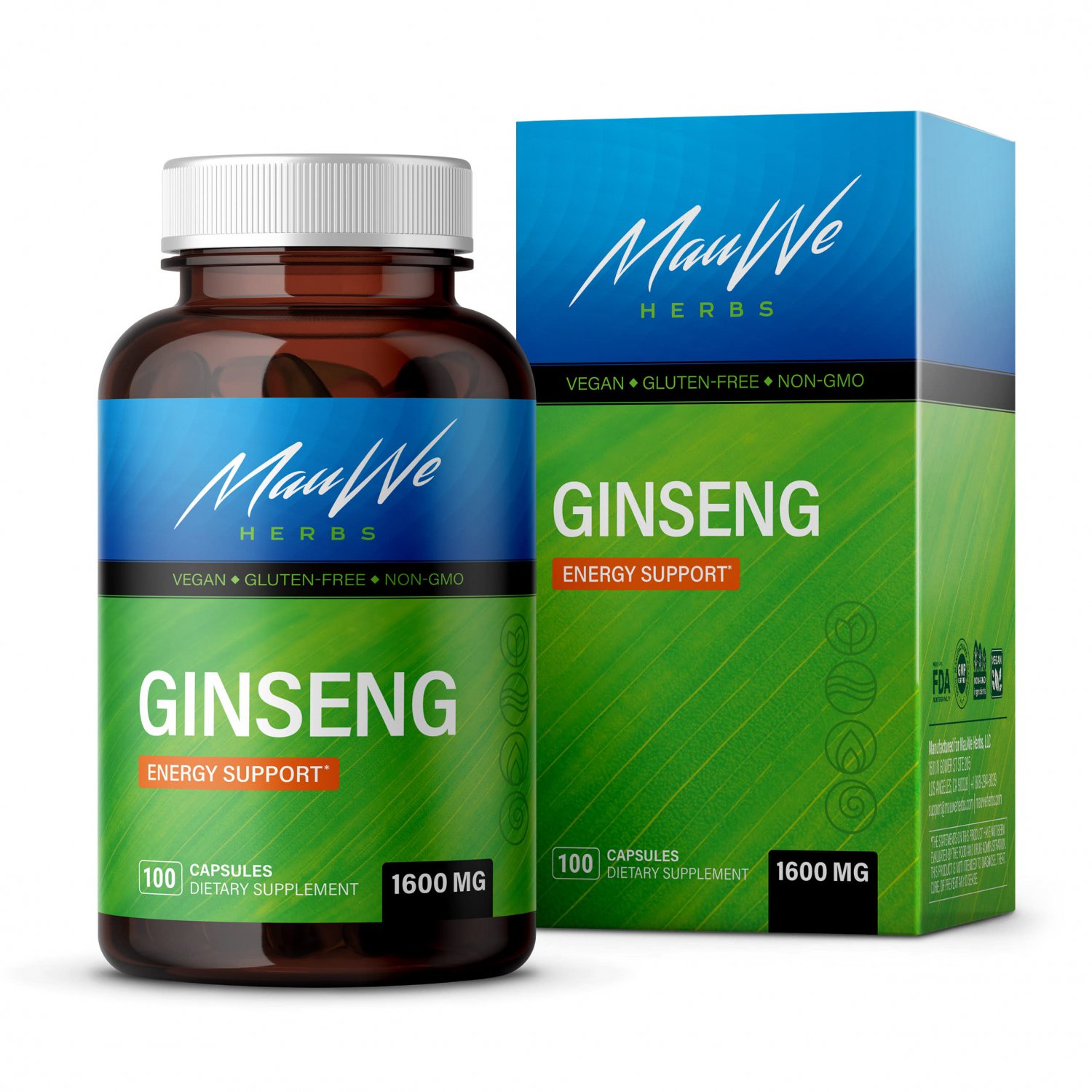Korean Red Ginseng - Organic Panax Root Extract, Natural Herbal Supplement - May Help Support Energy