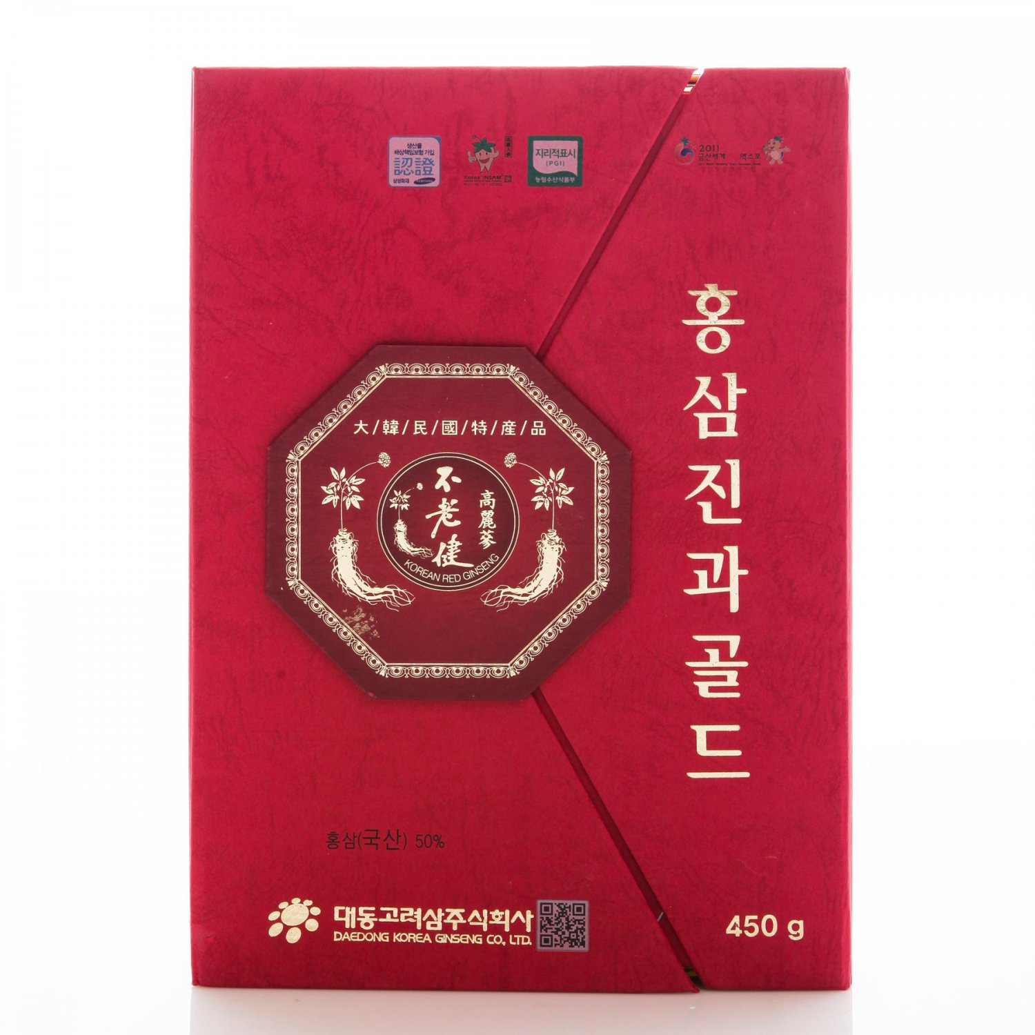 Korean Honeyed Red Ginseng Whole Roots (2lb(900g))