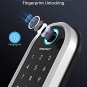 Smart Lock, SMONET Keyless Entry Door Lock Fingerprint Door Lock with Keypads, Smart Lock Deadbolt w