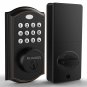Keyless Entry Door Lock - Electronic Deadbolt Lock with Keypads, Auto Lock, 50 User Codes, Security 