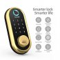 Smart Lock Deadbolt, Hornbill Fingerprint Door Lock with Keypad, Bluetooth Electronic Keyless Entry 