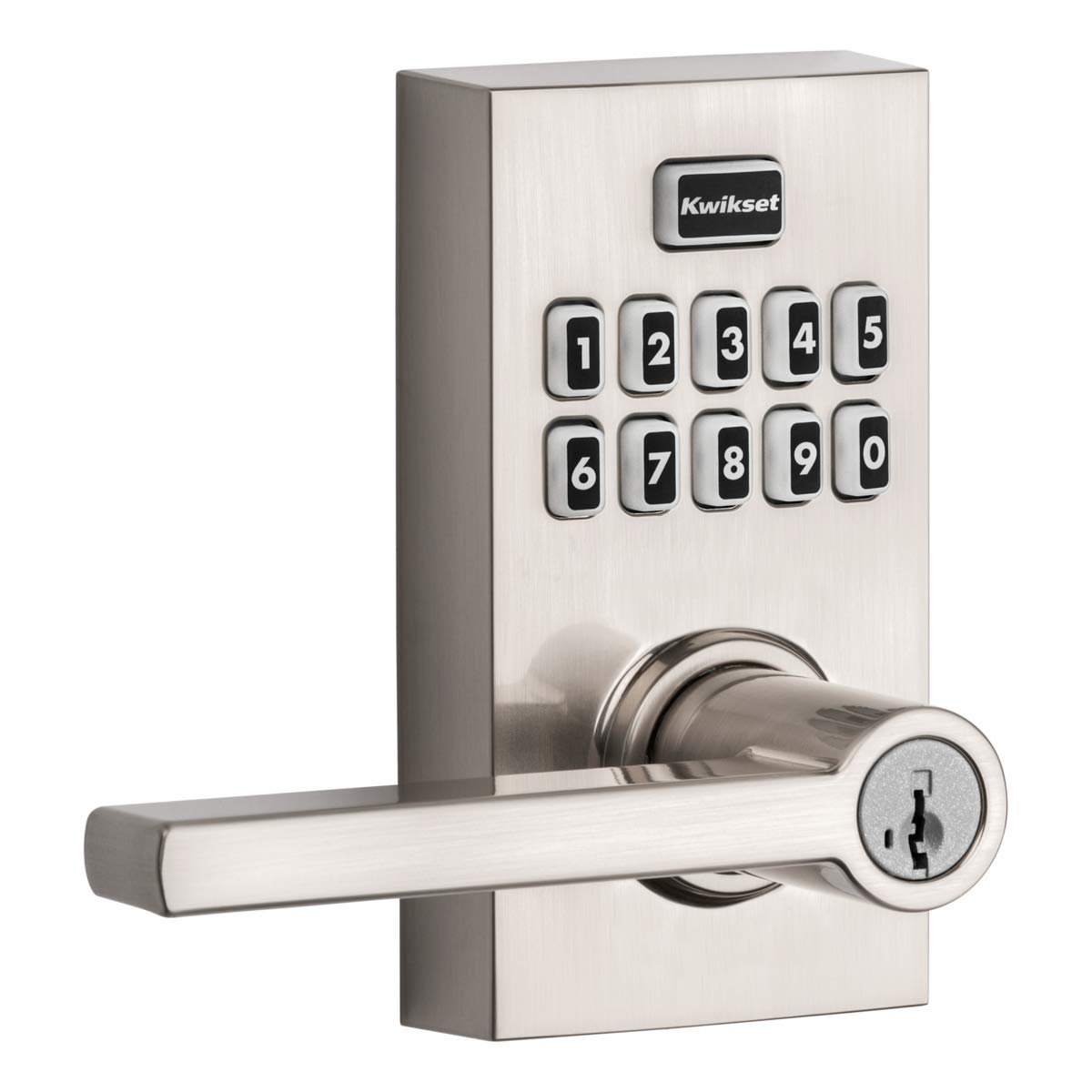 Kwikset 99170-003 SmartCode 917 Keypad Keyless Entry Contemporary Residential Electronic Lever Lock 