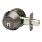 Copper Creek DB2410BC Single Cylinder Deadbolt, Black