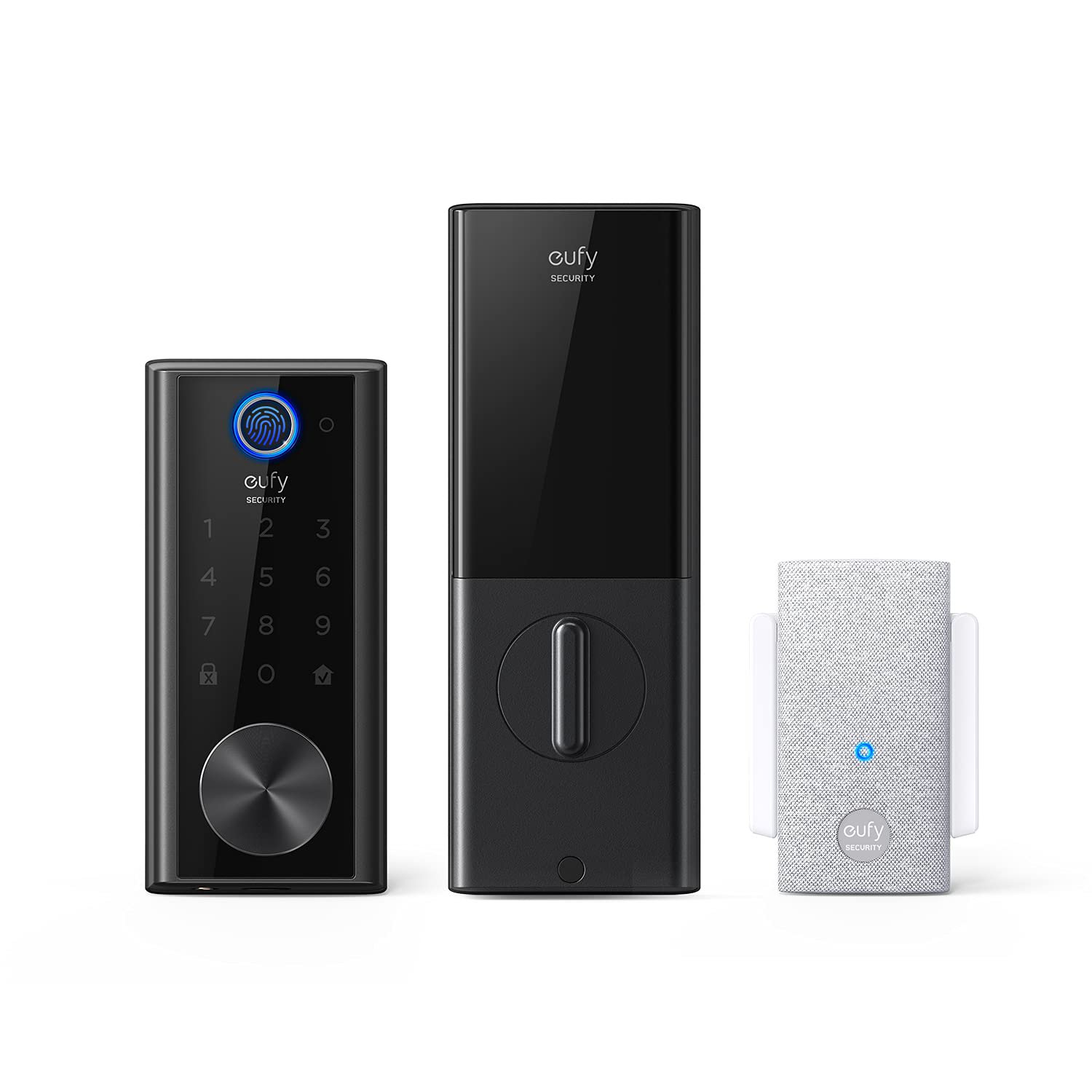 eufy Security Smart Lock Touch, Remotely Control with Wi-Fi Bridge, Fingerprint Keyless Entry Door L