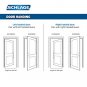 SCHLAGE FE469NX ACC 716 CAM Right Hand Touchscreen Deadbolt with Alarm, Aged Bronze