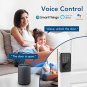WiFi Smart Lock, Keyless Entry Door Lock with Touchscreen Keypad, Remotely Control, Easy to Install,