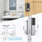 Smart Deadbolt, SMONET Fingerprint Electronic Deadbolt Door Lock with Keypad-Bluetooth Keyless Entry
