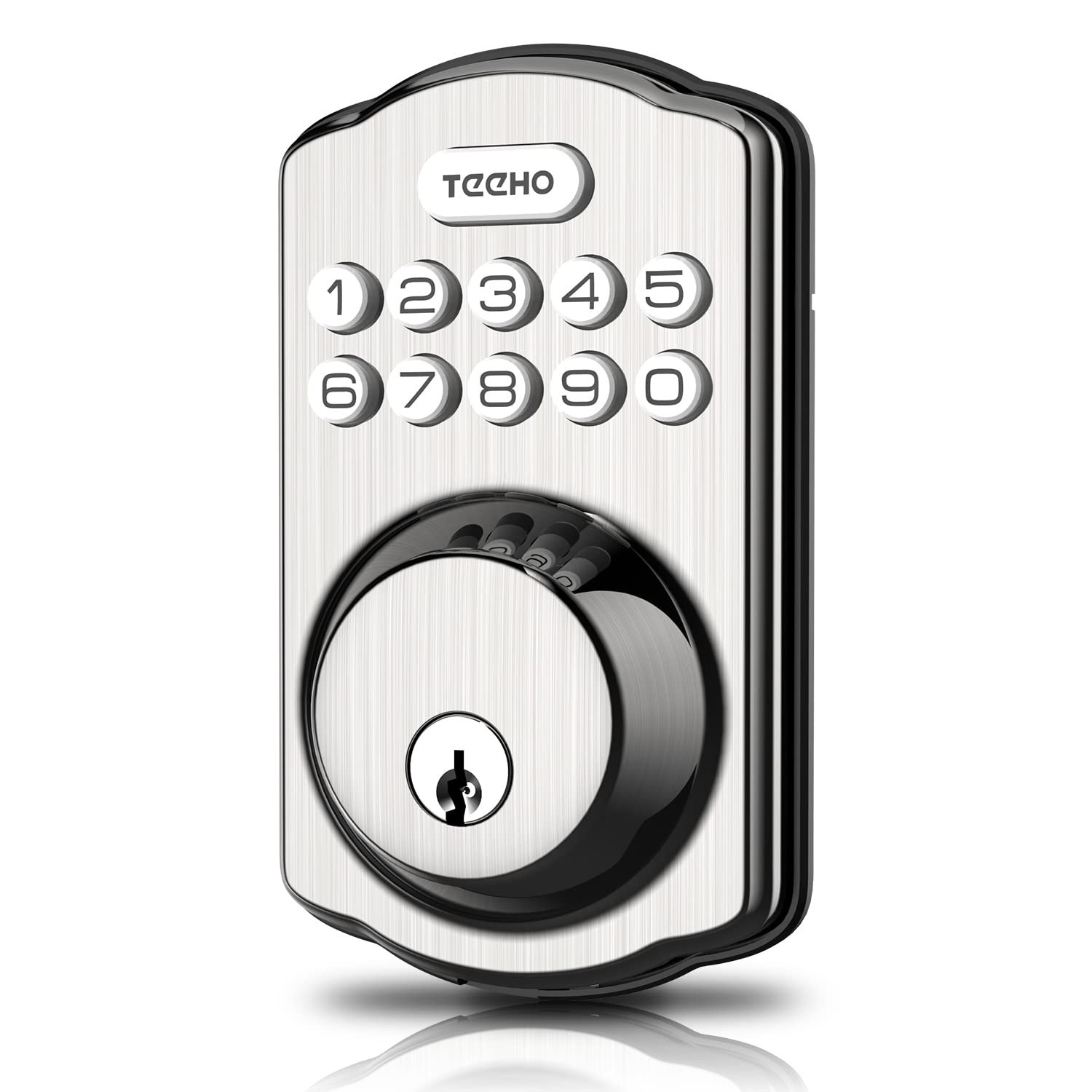 Keyless Entry Door Lock - TEEHO Keypad Door Lock - Smart Door Lock with Keypads - Deadbolt Smart Loc