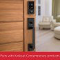 Kwikset 99190-004 Contemporary Premis Smart Lock Works with Apple HomeKit, Iron Black