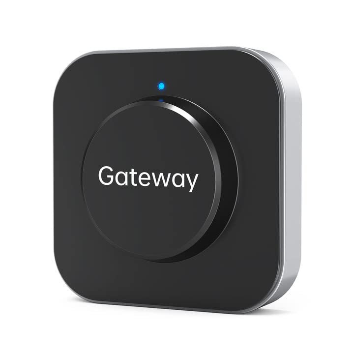 Smart Lock WiFi Gateway, Keyless Entry Electronic Smart Door Lock WiFi Bridge, TTLock Smart Deadbol