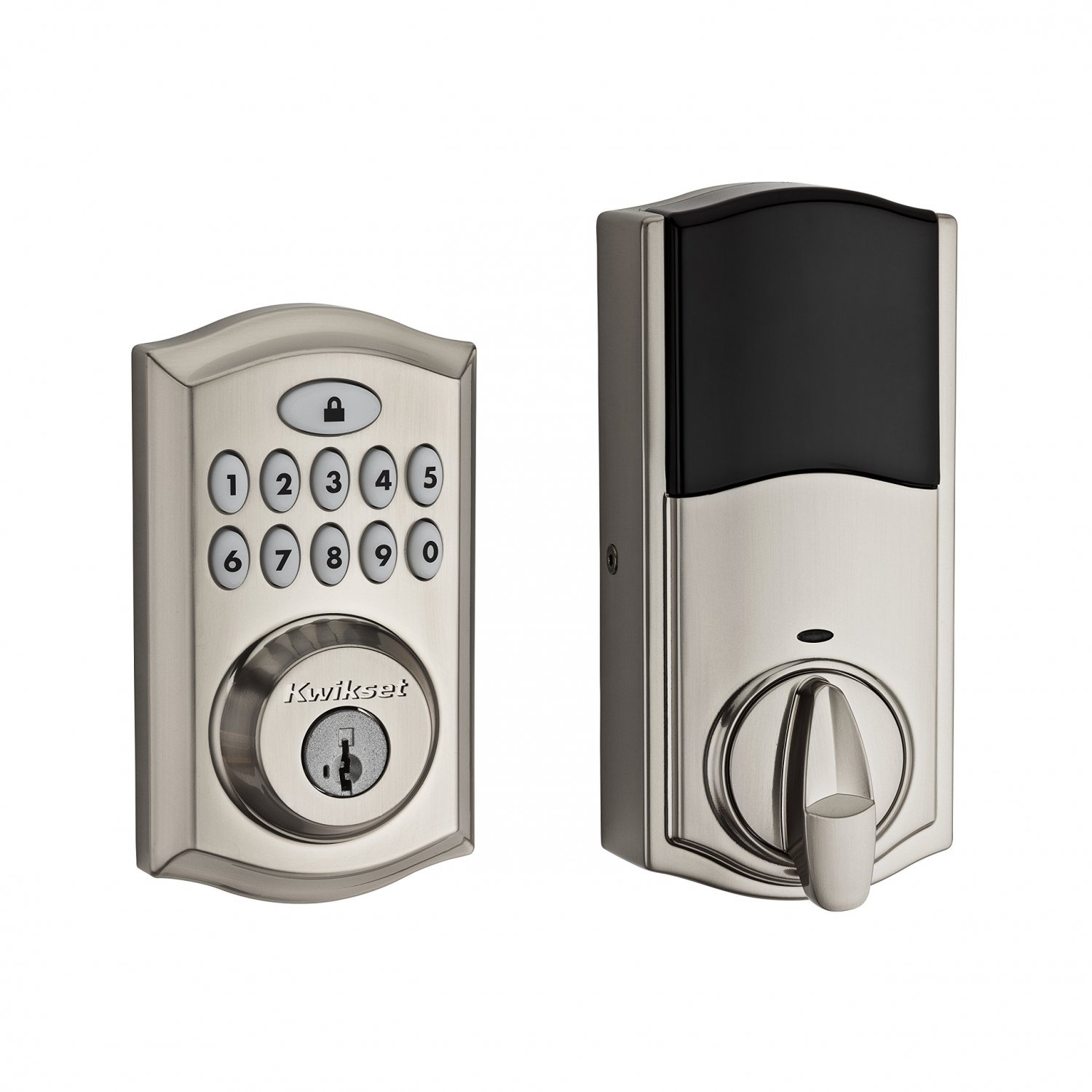 Kwikset 99130-002 SmartCode 913 Non-Connected Keyless Entry Electronic Keypad Deadbolt Door Lock Fea