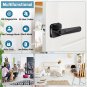 [Newest Upgrade]Secustone Fingerprint Door Lock, Keyless Entry Door Lock , Smart Door Lock with Pass