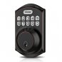 Keyless Entry Door Lock - TEEHO Electronic Keypad Deadbolt with Keypads - Keyed Entry - Anti-Peeping