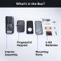 Wyze Lock Bolt, Fingerprint Keyless Entry Door Lock, Smart Bluetooth Deadbolt Replacement, Backlit K