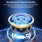 Wireless Earbuds,Lanteso Bluetooth Earbuds 50H Playtime Deep Bass Loud Sound Earphones with 4 Microp