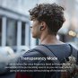 TOZO NC2 Hybrid Active Noise Cancelling Wireless Earbuds, in-Ear Detection Headphones, IPX6 Waterpro