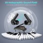 Bluetooth Headphones, 24H Playtime 5.3 Wireless Bluetooth Earbuds Deep Bass Clear Call, IPX6 Waterpr