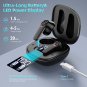 Bluetooth Headphones, 24H Playtime 5.3 Wireless Bluetooth Earbuds Deep Bass Clear Call, IPX6 Waterpr