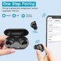 True Wireless Earbuds Bluetooth 5.0, Wireless Bluetooth Earphones with Charging Case, Power for All 