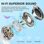 Wireless Earbud, Bluetooth 5.2 Headphones 2022 Bluetooth Earbud with HD Mic, Wireless Earphones in E