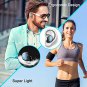 Donerton Wireless Earbud, Wireless 5.1 Headphones 140 Hours Playtime Earphones with Charging Case, i