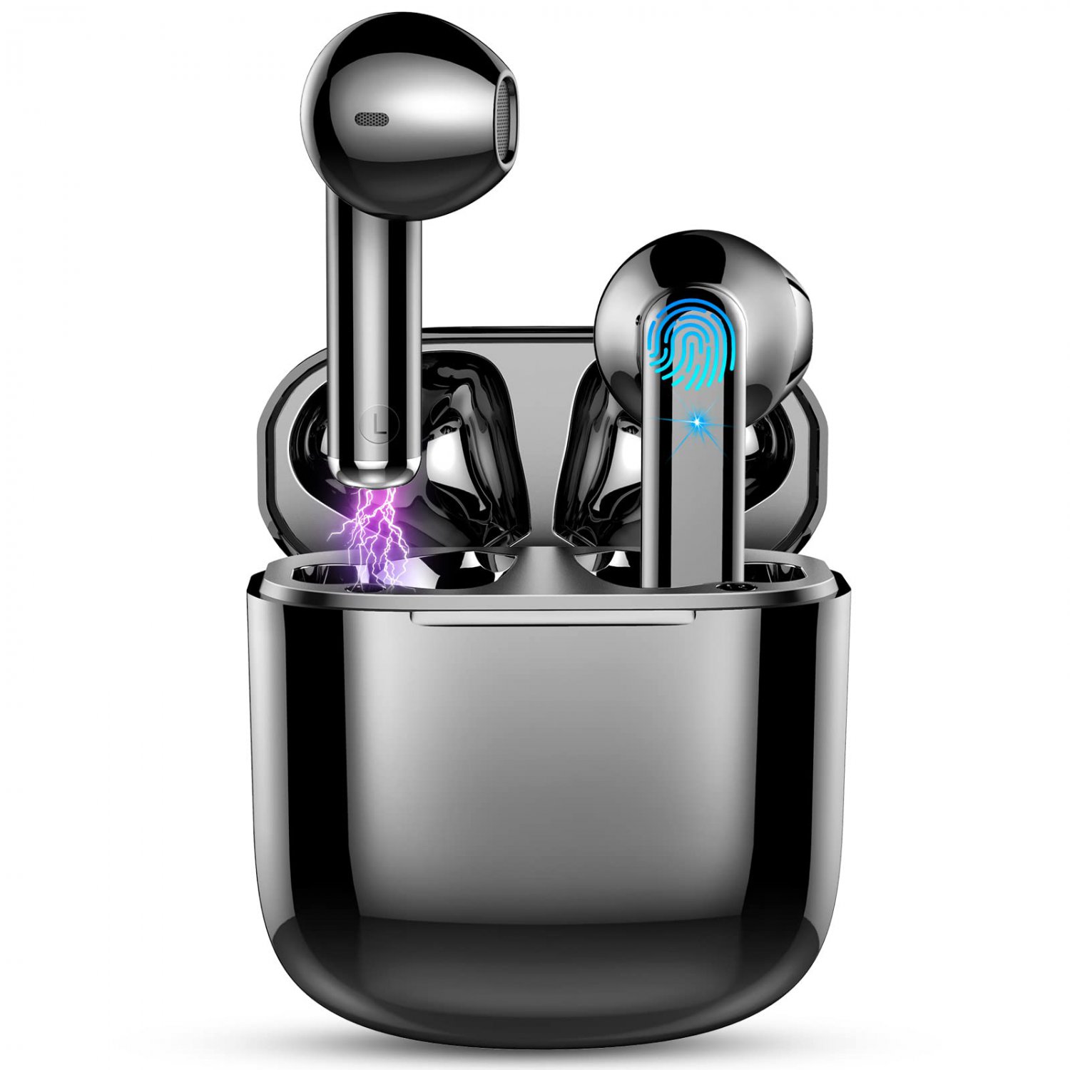 Wireless Earbud, Bluetooth 5.3 Headphones 2022 Bluetooth Earbud with 4 ENC Mics, Wireless Earphones 