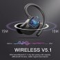 Wireless Earbud, Bluetooth 5.1 Headphones Sport Wireless Bluetooth Earphones in Ear Noise Cancelling