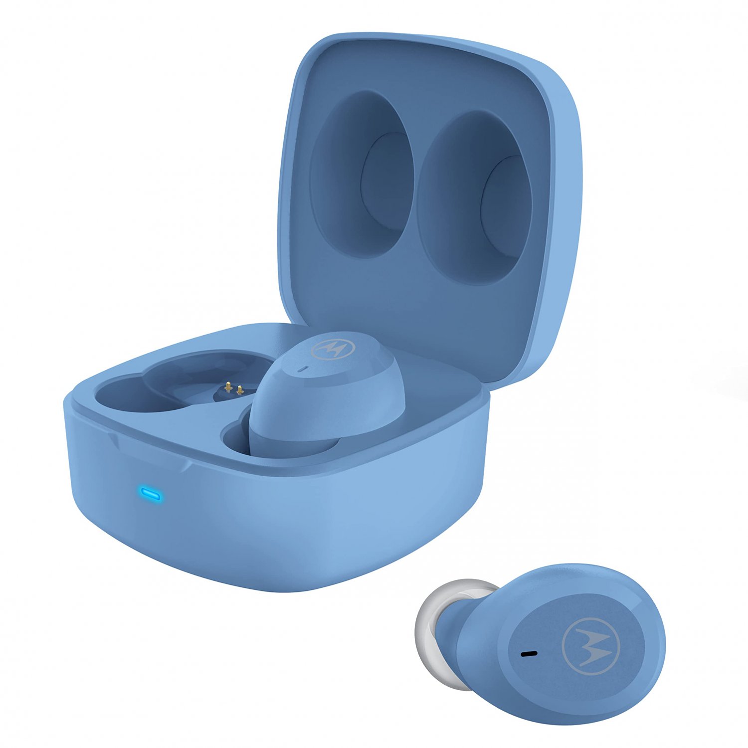 Motorola Moto Buds 100 - True Wireless Bluetooth Earbuds with Microphone ? Lightweight, IPX5 Water R