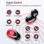 Bluetooth Earbuds Wireless Ear Buds Touch Control Wireless Earphones with HiFi Stereo Audio, Noise R