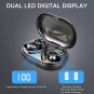 Wireless Earbud, Sport Bluetooth 5.1 Headphones with Earhooks Wireless Earphones in-Ear with Immersi
