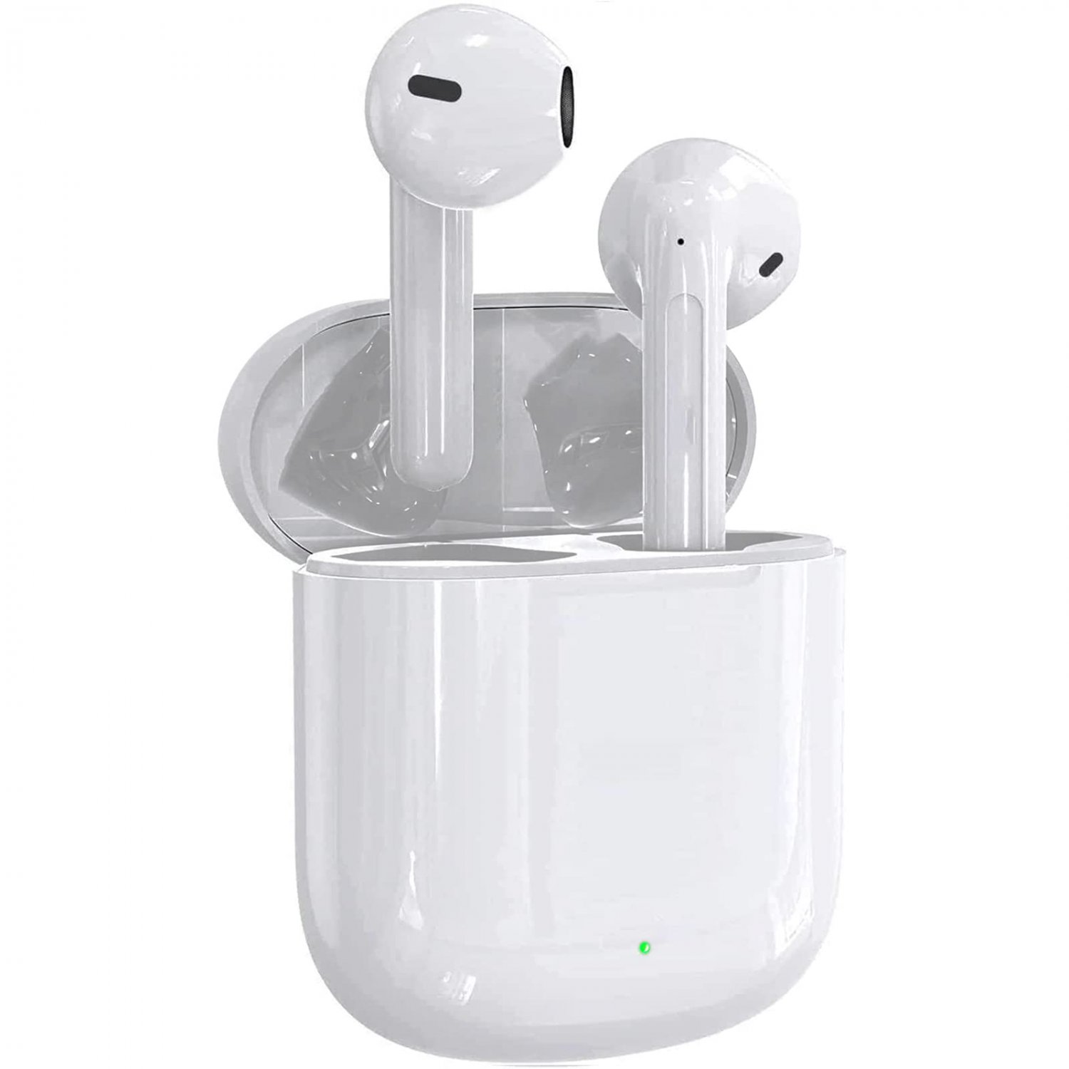 Bluetooth Earbuds, True Wireless Earbuds, 35H Cyclic Playtime Headphones Charging Case and mic, in-E
