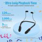 Bluetooth Earbuds 120 Hours Extra Long Playback with Microphone Headset, Muitune i35 Balanced Armatu