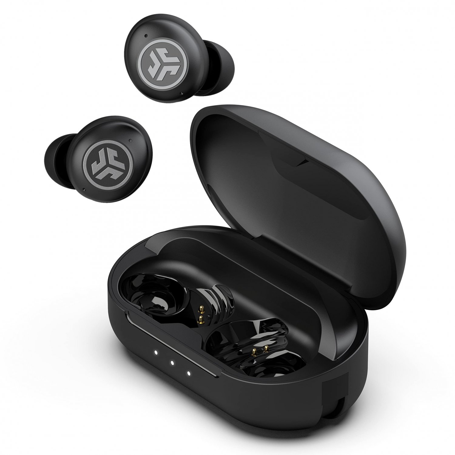 JLab JBuds Air Pro True Wireless Earbuds | Black | Bluetooth Multipoint | Auto Play & Pause | Dual C