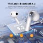 Wireless Earbuds, Bluetooth Earbuds Environmental Noise Cancellation 4 Mic Call Noise Cancelling Min