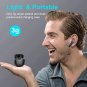 Wireless Earbud, Bluetooth 5.3 Earbud Stereo Bass, Bluetooth Headphones in Ear Noise Cancelling Mic,