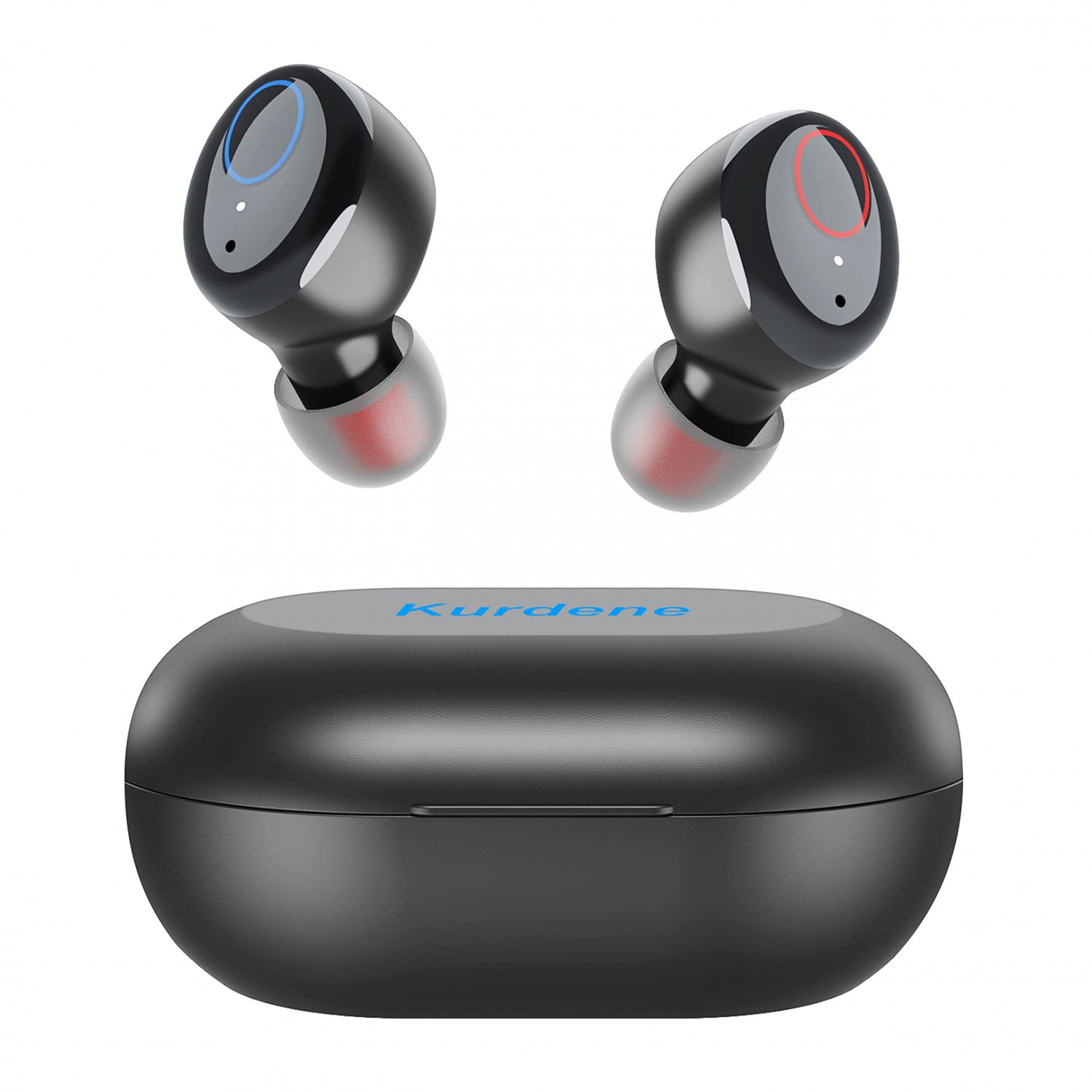 Bluetooth Wireless Earbuds,Kurdene S8 Deep Bass Sound 38H Playtime IPX8 Waterproof Earphones Call Cl