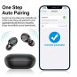 Bluetooth Wireless Earbuds,Kurdene S8 Deep Bass Sound 38H Playtime IPX8 Waterproof Earphones Call Cl