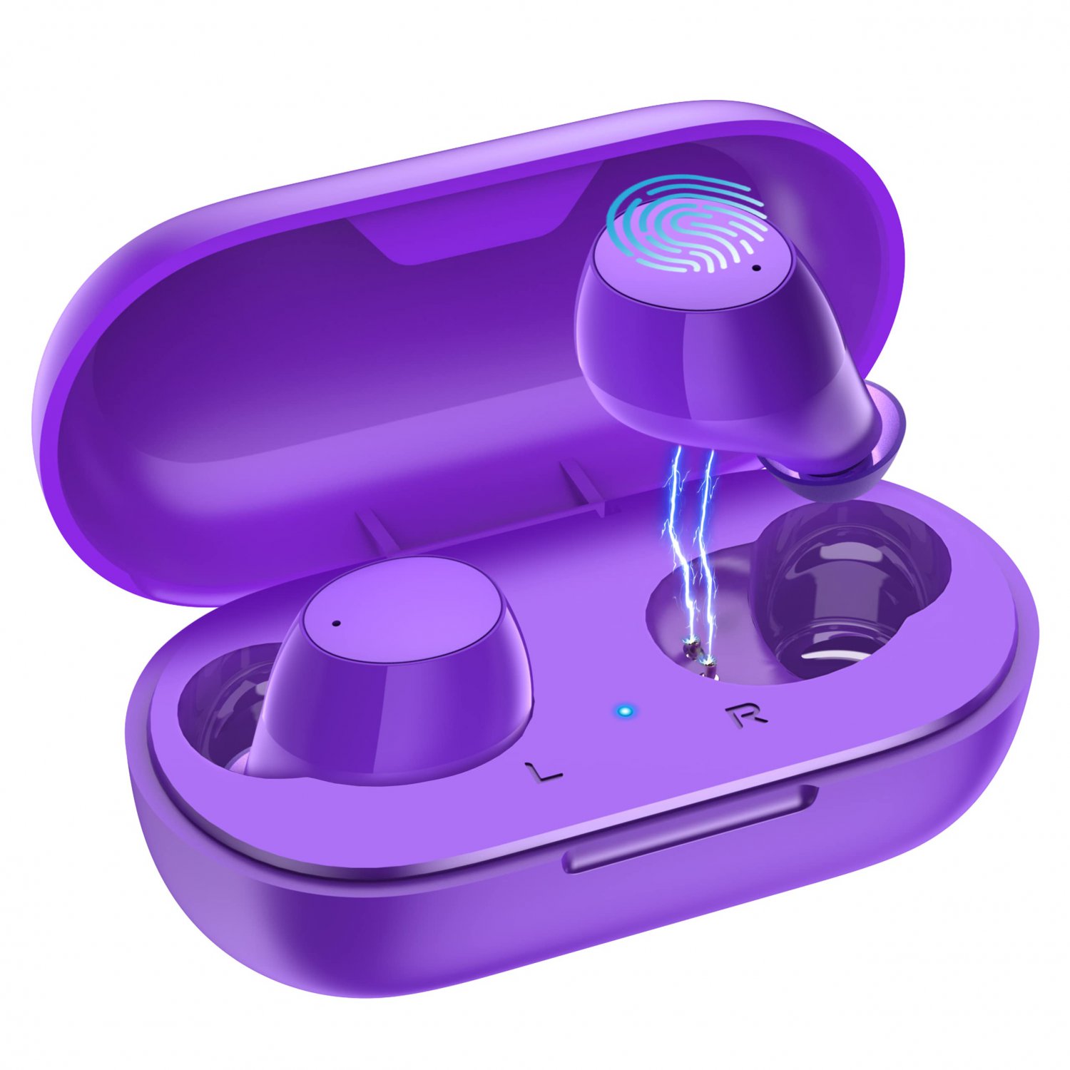 Mini Wireless Earbuds,Bluetooth 5.2 Small Ear Buds with Microphone Waterproof Light-Weight for Kids,