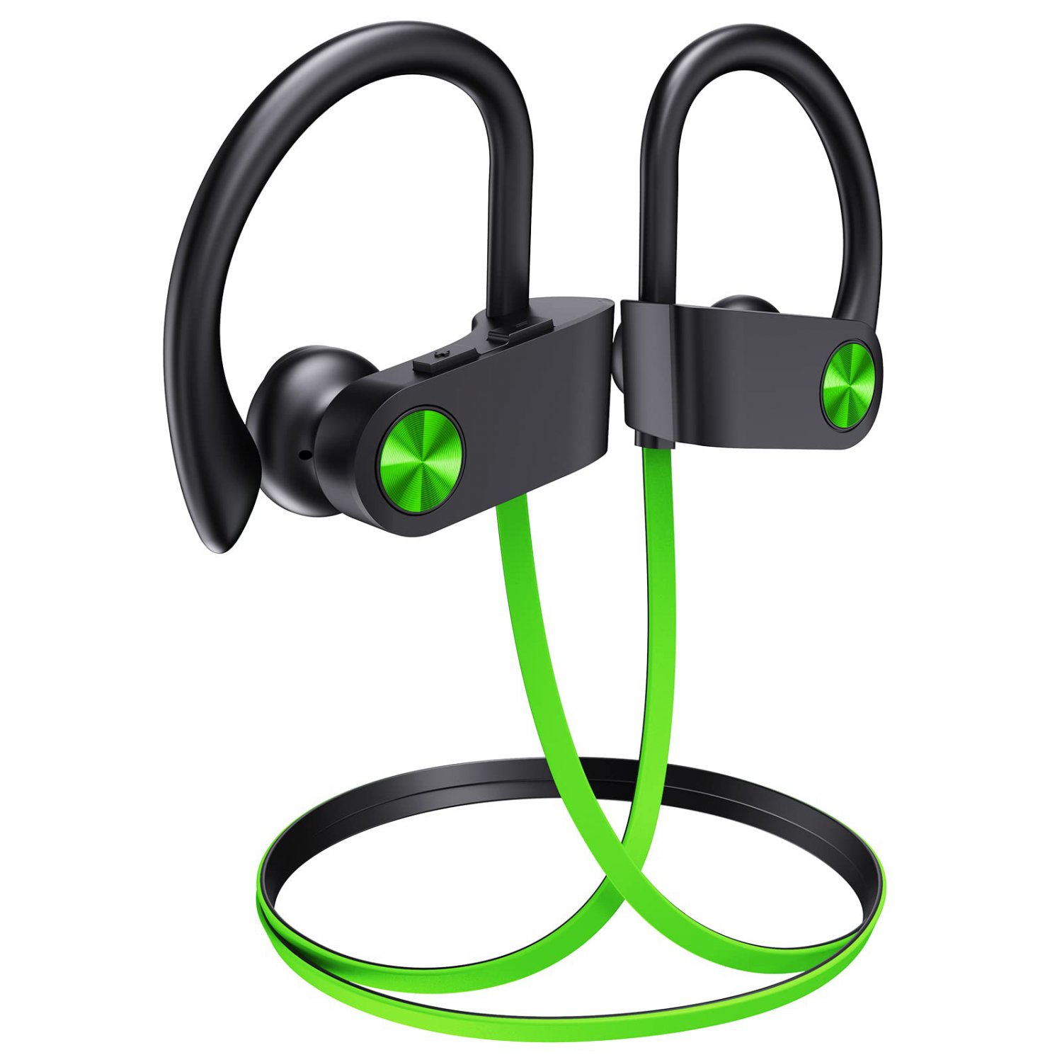 Vrifoz Bluetooth Headphones, IPX7 Waterproof Wireless Sports Earbuds for Workout Gym, 12 Hrs Playtim