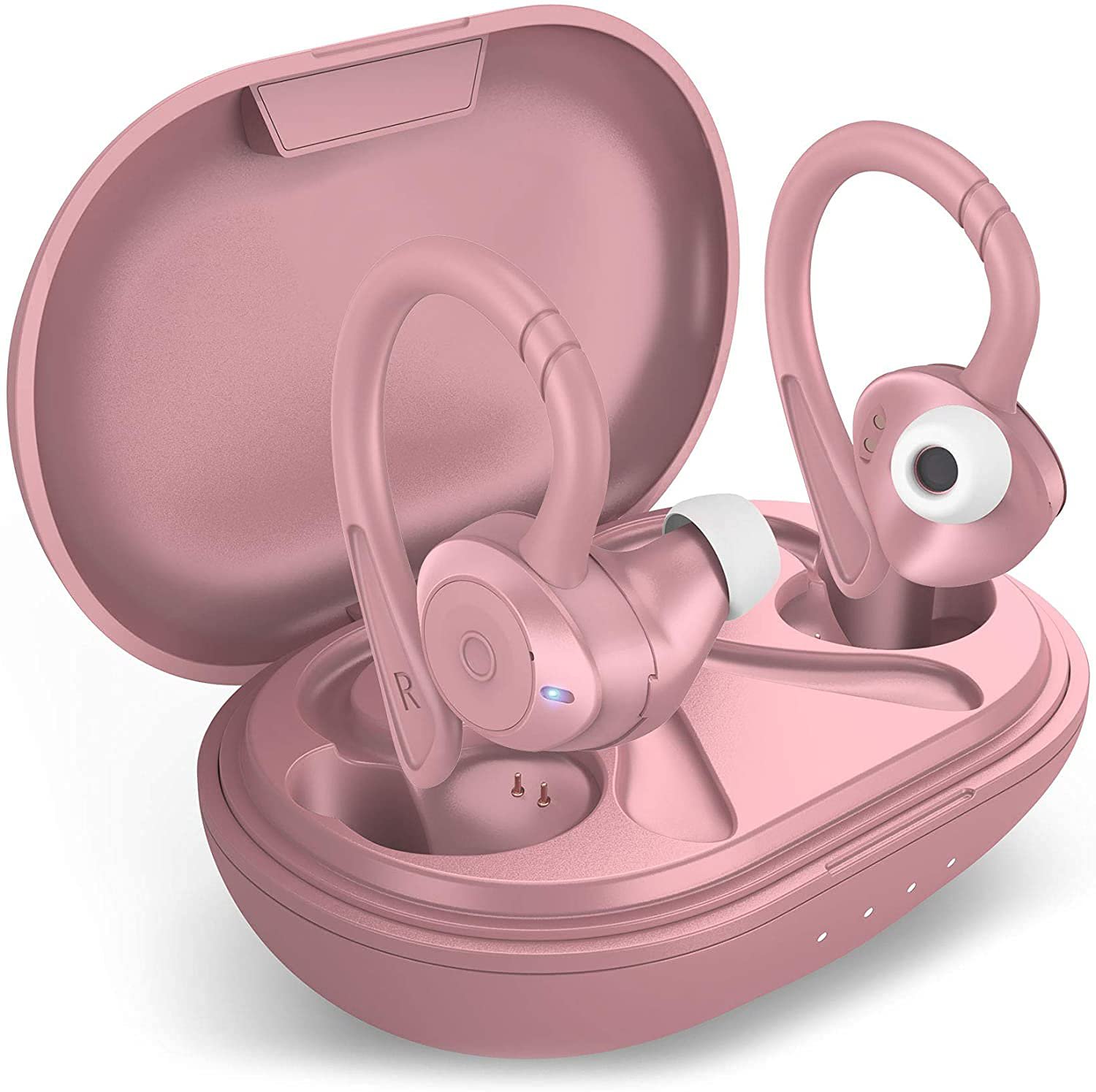 COMISO Wireless Earbuds, True Wireless in Ear Bluetooth 5.0 with Microphone, Deep Bass, IPX7 Waterpr