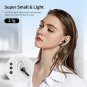 MPWHYL Bluetoth 5.2 Headphones, Active Noise Canceling Wireless Earbuds, Deep Bass in Ear Earphones,