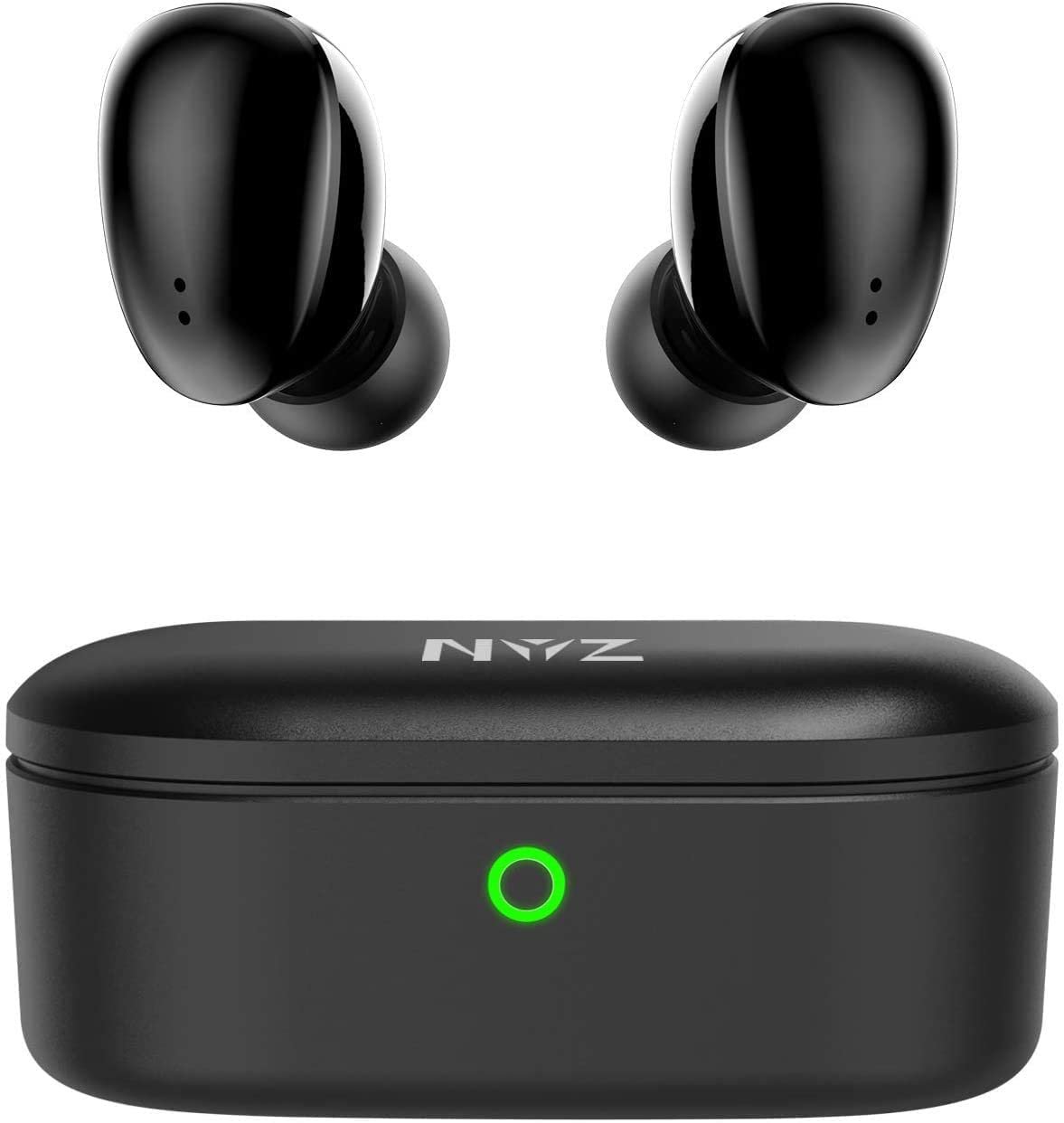 NYZ True Wireless Bluetooth Earbuds Hi-Fi Stereo Bass Headphones in-Ear Earphones with Mic CVC 8.0 i