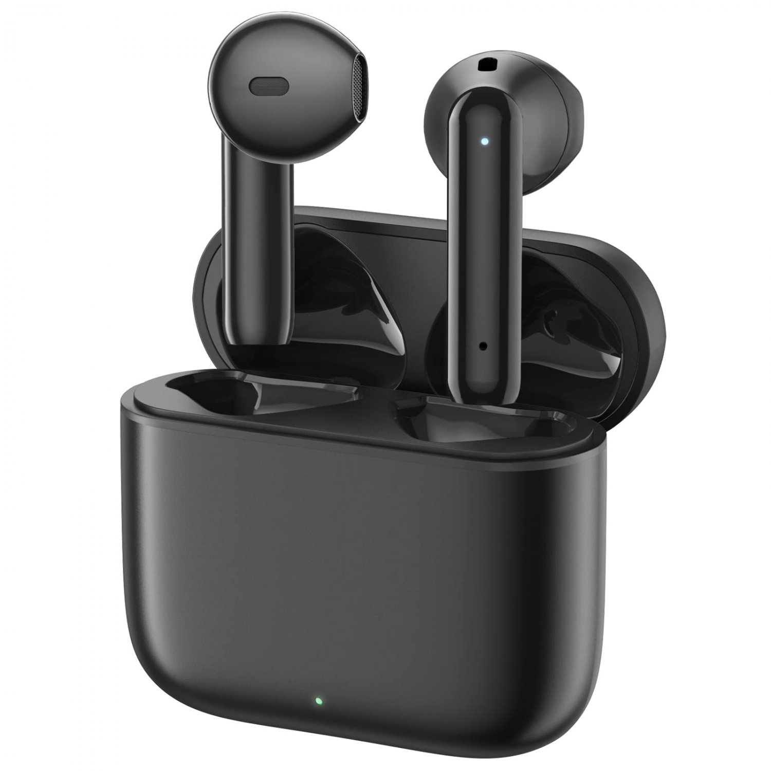 LASUNEY Wireless Earbuds Bluetoth Headphones, Touch Control Stereo Sound Bluetoth Earbuds with Mic, 