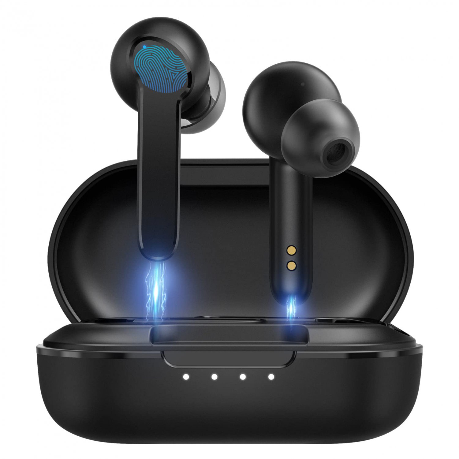 Wireless Earbuds, Thohia Bluetooth Earbuds with 35Hrs Playtime,CVC 8.0 Noise Cancelling Mic Earphone