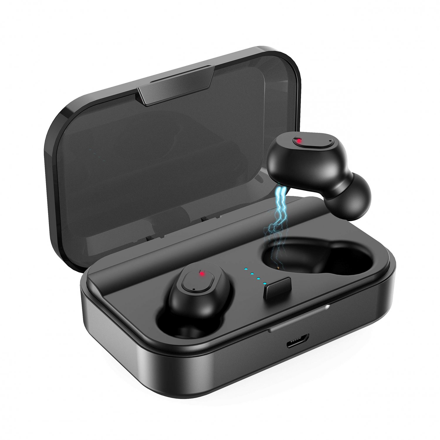 Bluetooth 5.0 Wireless Earbuds with 2000mAh Charging Case Stereo Headphones 90Hours Continuous Playb