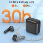Wireless Earbuds, Bluetooth 5.0 Headphones 30Hrs Playtime with USB-C Fast Charging Case, IPX7 Waterp