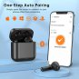Wireless Earbuds, Bluetooth 5.0 Headphones 30Hrs Playtime with USB-C Fast Charging Case, IPX7 Waterp