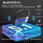Tsauuc Wireless Earbud, Bluetooth 5.1 Headphones Sport Earbud in Ear 50H Deep Bass Noise Cancelling 